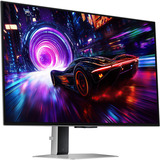 Samsung Odyssey OLED G8 G81SF 32" 4K UHD gaming monitor Zilver, 2x HDMI, DisplayPort, 2x USB-A, USB-B, 240 Hz
