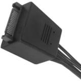 SilverStone SST-CP06-E4, 1x 15-Pin-SATA > 4x 15-Pin-SATA kabel 
