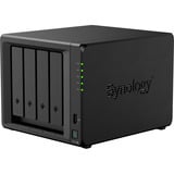 Synology DiskStation DS425+ incl. 4x Synology HAT3300-4T 4 TB harde schijf nas Zwart, 2x LAN, 2x USB-A 3.2 (5 Gbit/s)