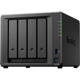Synology DiskStation DS425+ incl. 4x Synology HAT3300-4T 4 TB harde schijf nas Zwart, 2x LAN, 2x USB-A 3.2 (5 Gbit/s)