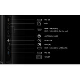 TCL 50QLED780L 4K Ultra HD Smart TV 50" Zwart, 3x HDMI, USB-A, LAN, WiFi 5, BlueTooth, USB-A