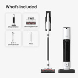 Tineco PURE ONE Station 5 Snoerloze Slimme Stofzuiger steelstofzuiger Wit