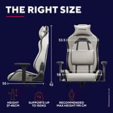 Trust GXT 723 Ruya Comfortabele Stoffen Gaming Stoel 