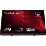 ViewSonic 10-point Touch monitor TD2230 22" Zwart, 1x DisplayPort, 1x HDMI, 1x VGA, 2x USB-A