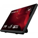 ViewSonic 10-point Touch monitor TD2230 22" Zwart, 1x DisplayPort, 1x HDMI, 1x VGA, 2x USB-A