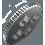 Wera Wera 8000 C Zyklop Speed Black Edition ratel Zwart/groen