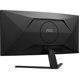 AOC CU34B3E 34" Curved UltraWide monitor Zwart, HDMI, DisplayPort, 120 Hz