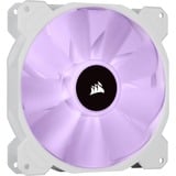 Corsair iCUE SP140 RGB ELITE Performance + Lighting Node CORE case fans Wit, 2 stuks, 140 x 140 x 25 mm, PWM