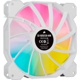 Corsair iCUE SP140 RGB ELITE Performance + Lighting Node CORE case fans Wit, 2 stuks, 140 x 140 x 25 mm, PWM
