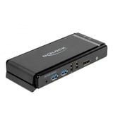 DeLOCK DisplayPort 1.4 8K kvm-switch Grijs/zwart