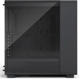 Fractal Design Epoch midi tower behuizing Zwart | 2x USB-A | 1x USB-C | Tempered Glass