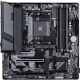 GIGABYTE AORUS B550M GAMING X WIFI6 socket AM4 moederbord Zwart/grijs, RAID, Wi-Fi 6, BT, Gb-LAN, Sound, µATX