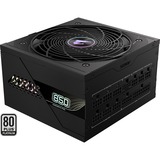 GIGABYTE AORUS ELITE GP-AE850PM PG5, 850 Watt voeding  Zwart, 6x PCIe, 1x 12VHPWR, Kabelmanagement