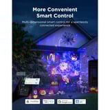 Govee Outdoor Decoration Projector Light verlichting Zwart, 2,4GHz-wifi + Bluetooth