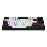 Hator Skyfall MAG Ultima 8K Wireless RGB mechanisch gaming toetsenbord Zwart, US lay-out (QWERTY), HATOR Aurum Ice, 80% (TKL)	, RGB, Double-shot PBT, Hot-swap, 2.4GHz | Bluetooth | USB-C