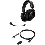 HyperX Cloud III Wireless  over-ear gaming headset Zwart, Pc, PlayStation 4, PlayStation 5