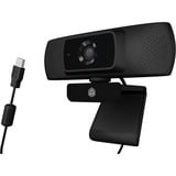 ICY BOX IB-CAM301-HD webcam Zwart