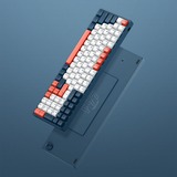 Iqunix F97 Coral Sea Wireless Mechanical Keyboard Donkerblauw, US lay-out (QWERTY), Cherry MX Brown, 96%, RGB leds, 96%, Hot-swappable, PBT, 2.4GHz | Bluetooth 5.1 | USB-C