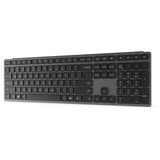 Lenovo 700 Modern Multi-Device Wireless Keyboard-US Euro103P desktopset Grijs, 100%, 2.4 GHz, Bluetooth