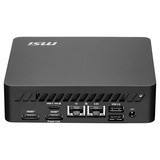MSI Cubi NUC TWG S-013EU pc-systeem Zwart | N150 | Intel Graphics | 8 GB | 128 GB SSD