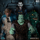  Mezco's Monsters 5 Points Action Figures Tower of Fear Deluxe Set 9 cm Speelset 