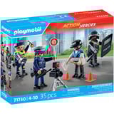 PLAYMOBIL Action Heroes - Politie figurenset Constructiespeelgoed 71730