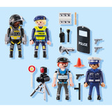 PLAYMOBIL Action Heroes - Politie figurenset Constructiespeelgoed 71730