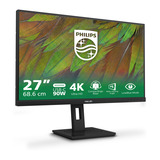 Philips 27B1U3900 27" 4K UHD monitor Zwart, HDMI, DisplayPort, USB-C, Audio, LAN