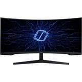 Samsung Odyssey G5 34" Curved UltraWide gaming monitor Zwart, HDMI, DisplayPort, 165 Hz