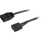 Sharkoon SHARK Blades PWM RGB case fan Zwart, 4-pins PWM fan-connector