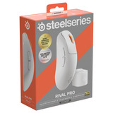 SteelSeries Rival Pro gaming muis Wit, 100 - 42.000 DPI, 8K, UWB / 6 GHz