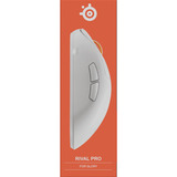 SteelSeries Rival Pro gaming muis Wit, 100 - 42.000 DPI, 8K, UWB / 6 GHz