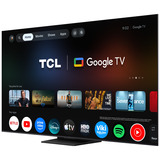 TCL 65MQLED75L QD-Mini LED 4K Ultra HD Smart TV 65" Zwart, 4x HDMI, LAN, Wi-Fi 5, Bluetooth 5.4, USB-A