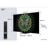 TCL 65MQLED75L QD-Mini LED 4K Ultra HD Smart TV 65" Zwart, 4x HDMI, LAN, Wi-Fi 5, Bluetooth 5.4, USB-A