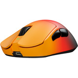 Teevolution Terra Pro gaming muis Oranje, 50 - 42.000 DPI, 2.4 GHz / Bluetooth / USB