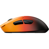 Teevolution Terra Pro gaming muis Oranje, 50 - 42.000 DPI, 2.4 GHz / Bluetooth / USB
