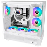 Thermaltake CT140 EX Reverse ARGB Sync PC Cooling Fan - White (3-Fan Pack) case fan Wit, 4-pin PWM