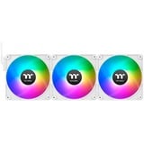 Thermaltake CT140 EX Reverse ARGB Sync PC Cooling Fan - White (3-Fan Pack) case fans Wit, 3 stuks, 140 x 140 x 25 mm, PWM