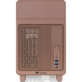 Thermaltake TR100 Gravel Sand mini tower behuizing Lichtbruin | 2x USB-A | 1x USB-C