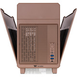 Thermaltake  mini tower behuizing Lichtbruin | 2x USB-A | 1x USB-C