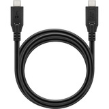 goobay USB4 Gen 2x2 kabel Zwart, 2 meter
