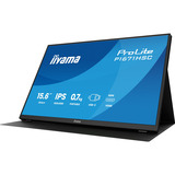iiyama ProLite P1671HSC-B1 15.6" monitor Zwart, 1x Mini HDMI (Type-C), 2x USB-C, Audio