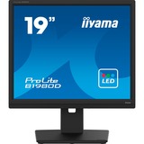 iiyama Prolite B1980D-B5 19" monitor Zwart, VGA, DVI