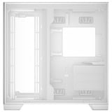 Antec C8 Aluminum midi tower behuizing Wit/zilver | 2x USB-A | 1x USB-C | Tempered Glass