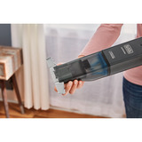 BLACK+DECKER HLVC320J11-QW 12V 2.0Ah Slim Handvac Kruimeldief handstofzuiger Zwart, Incl. Jack-Plug lader