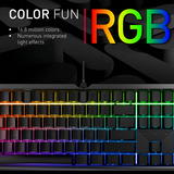 CHERRY XTRFY MX BOARD 3.0S RGB gaming toetsenbord Wit, US lay-out (QWERTY), Cherry MX Blue, 100%, RGB