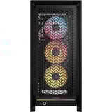 Corsair FRAME 5000D RS ARGB midi tower behuizing Zwart | 4x USB-A | 1x USB-C | RGB | Tempered Glass