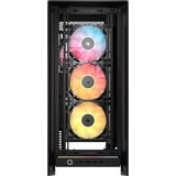 Corsair FRAME 5000D RS ARGB midi tower behuizing Zwart | 4x USB-A | 1x USB-C | RGB | Tempered Glass