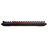 Corsair VANGUARD 96 WIRELESS RGB mechanisch gaming toetsenbord Zwart, US lay-out (QWERTY), Corsair MLX Plasma, 96%, RGB, Keycaps PBT double-shot, ABS single-shot, Hot-swap, RF2.4 / USB / Bluetooth