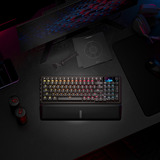 Corsair VANGUARD 96 WIRELESS RGB mechanisch gaming toetsenbord Zwart, US lay-out (QWERTY), Corsair MLX Plasma, 96%, RGB, Keycaps PBT double-shot, ABS single-shot, Hot-swap, RF2.4 / USB / Bluetooth